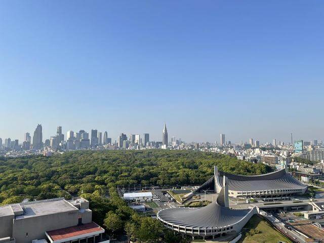 パークコート渋谷からの眺望