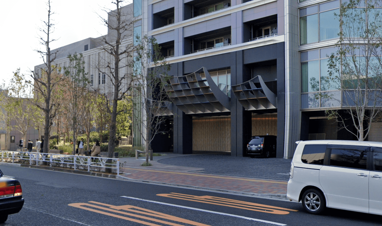 パークコート渋谷ザ タワーの入口