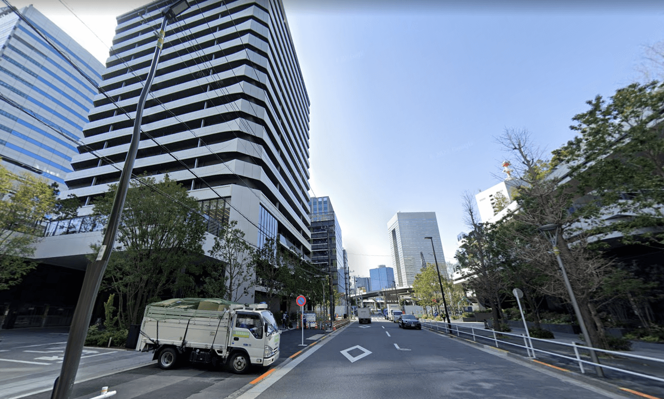 東京ポートシティ竹芝の入り口