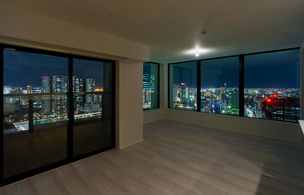 品川ハートビュータワーの部屋から見える眺望のイメージ
