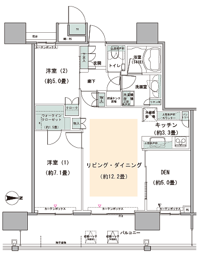 豊洲タワーの間取り