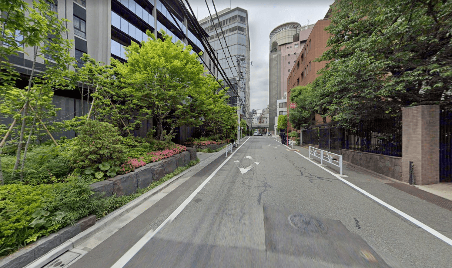 パークハウス渋谷南平台の入り口