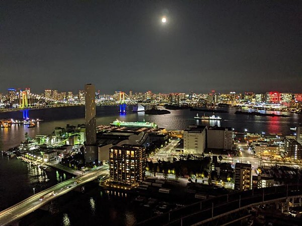 東京シーサウスブランファーレからの眺望