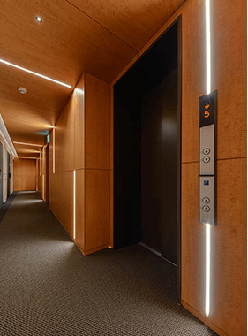 ザ パークハウスアーバンス渋谷のエレベーターホール