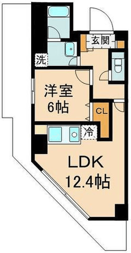 キャナルスクウェア豊洲の間取り