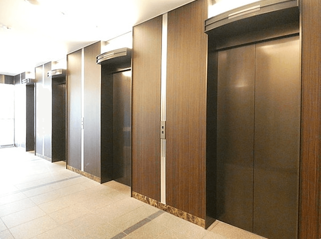 パークコート麻布十番のエレベーターホール