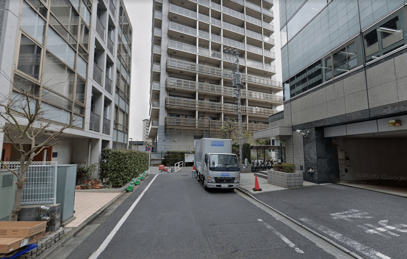 パークタワー西新宿の入り口