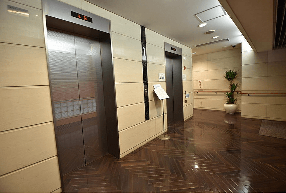サンウッド品川天王洲タワーのエレベーターホール