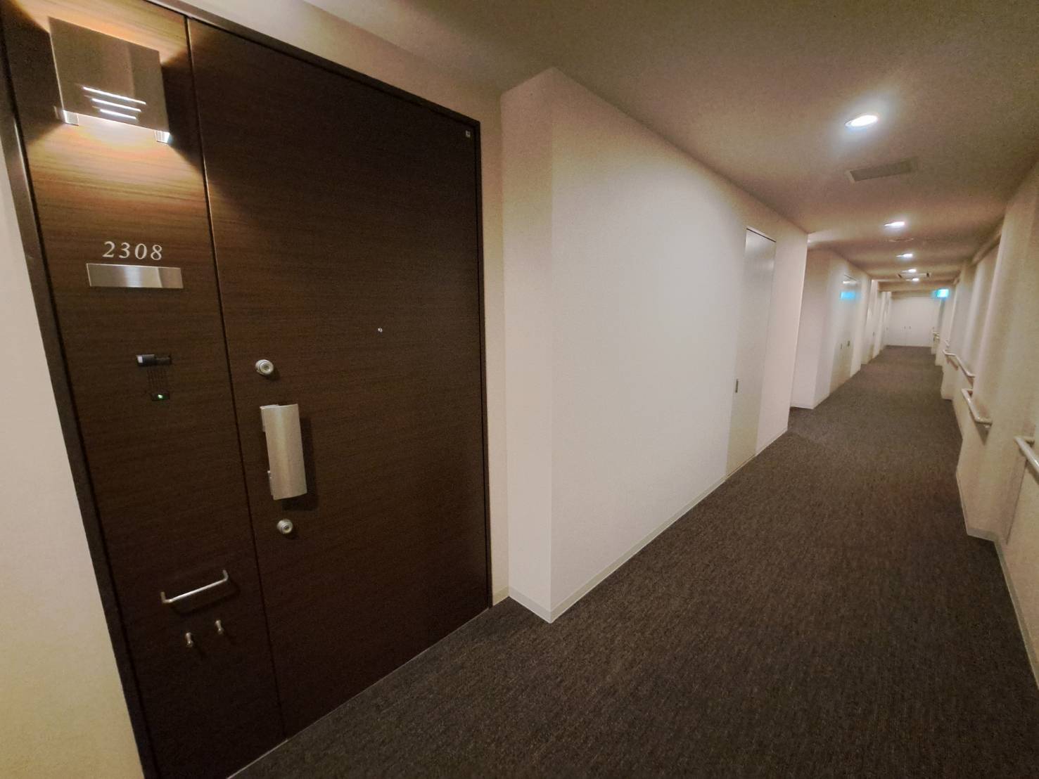パークハウス西新宿タワーの内廊下