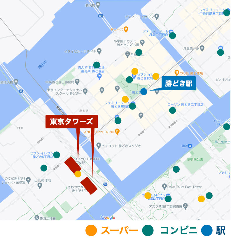 東京タワーズ周辺の治安