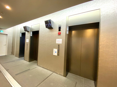 ブリリア大井町タワーのエレベーターホール