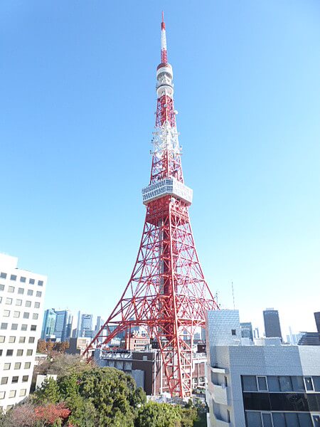 レジディア東麻布から見える東京タワー