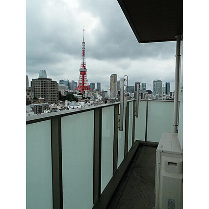 カノーア麻布から見える東京タワー