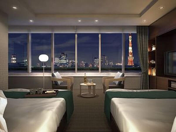 ザ・レジデンス三田から見える東京タワー