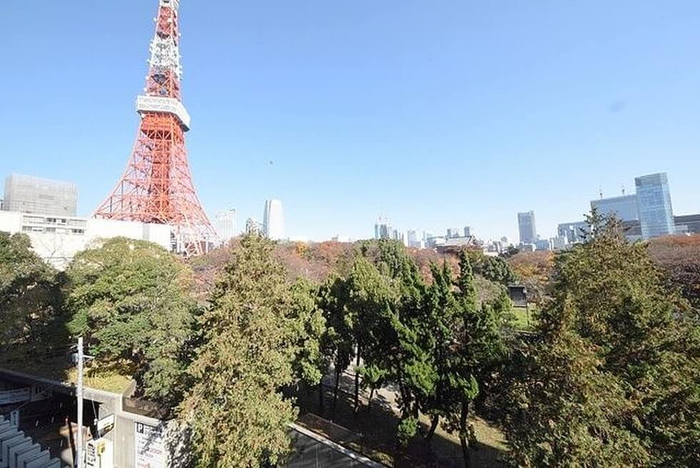 ティー東麻布から見た東京タワーの眺望
